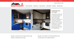 Desktop Screenshot of keuken-renoveren.nl